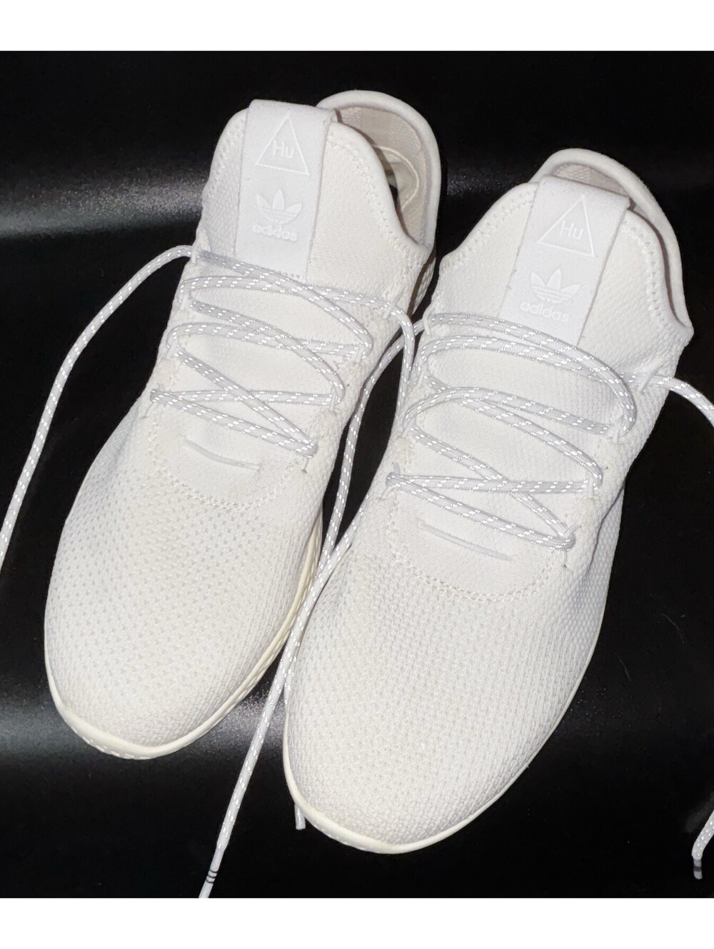 Adidas Pharrell Williams Tennis Hu Holi Cream White DA9613 Size 10 Limited